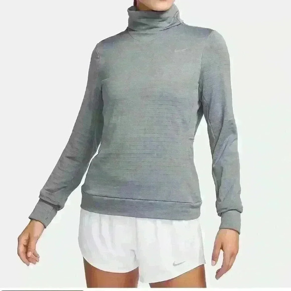 Nike Therma-FIT Swift Element Women's Turtleneck Running Top. Size Medium - Picture 1 of 12